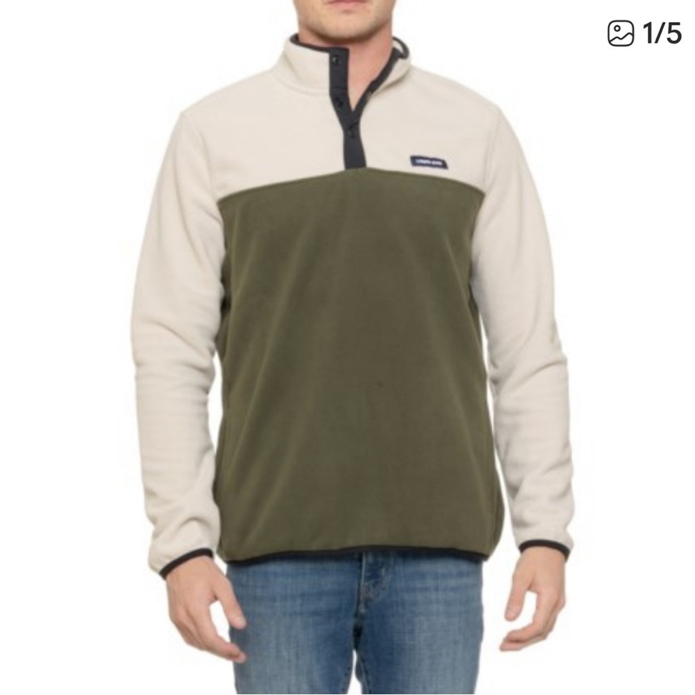 Land’s End Heritage Snap Fleece Pullover